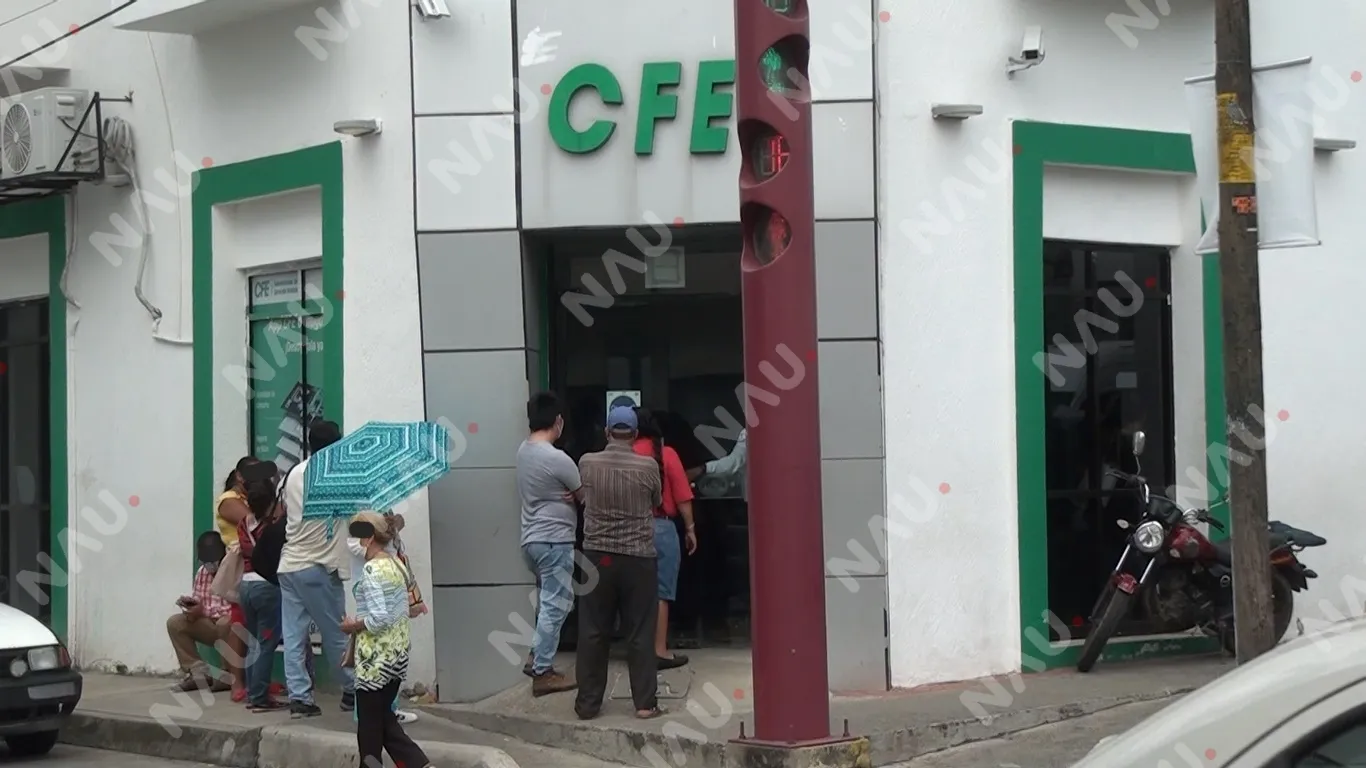 Persisten fallas eléctricas y cobros elevados; usuarios exigen respuestas a la CFE en Tapachula