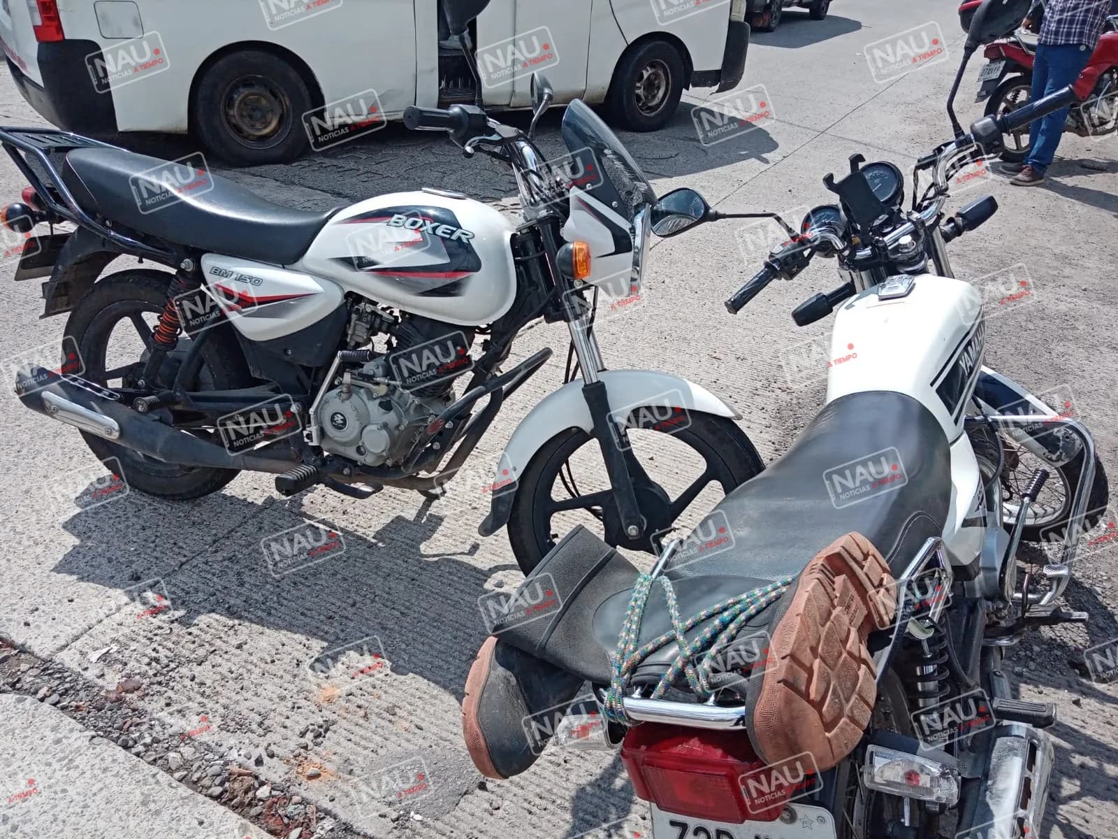 Dos lesionados en accidente