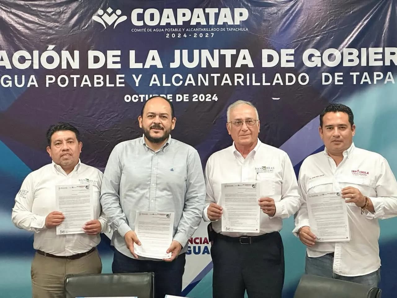 COAPATAP Y BANOBRAS suman esfuerzos por la mejora de la calidad en el servicio