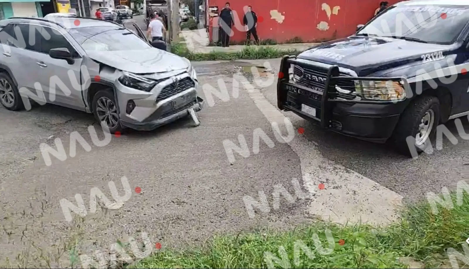 Aparatoso Accidente Deja Solo Daños Materiales en Tapachula