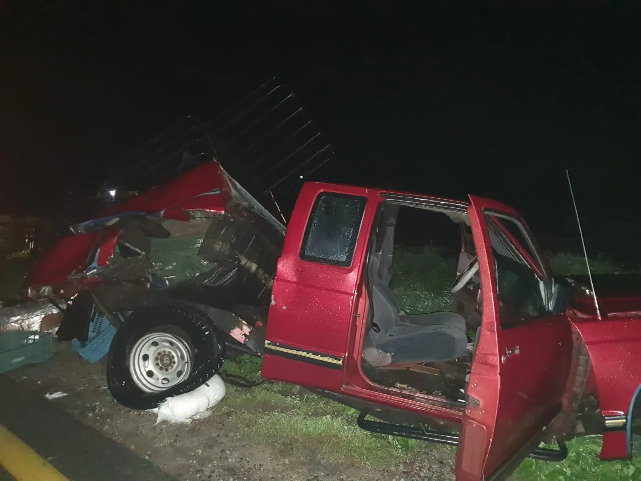 Tres lesionados en accidente