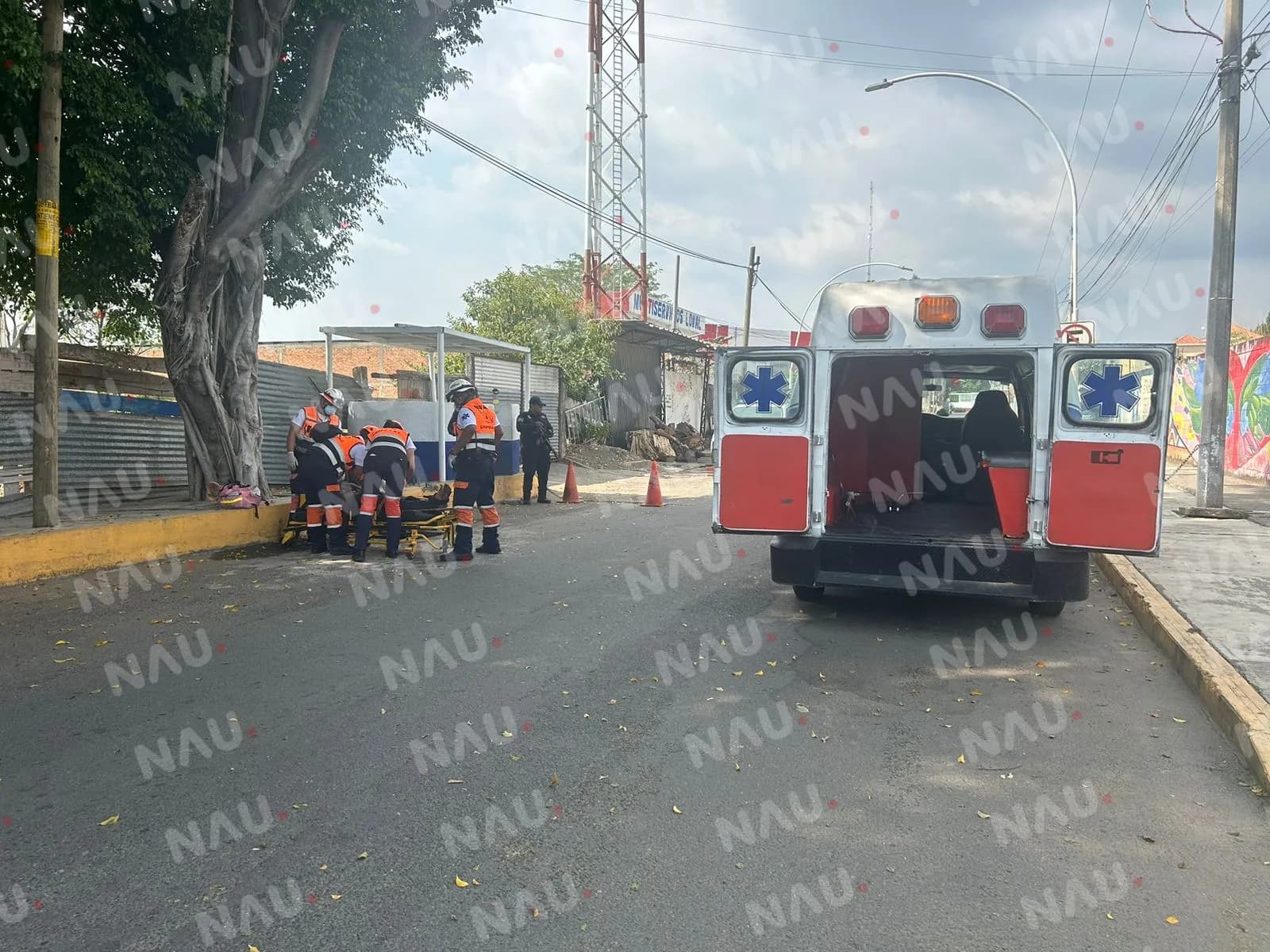 Indigente fue atendido frente a la entrada de SSPM