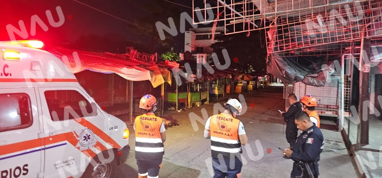 Muerte Trágica por Atropello en el Mercado San Juan