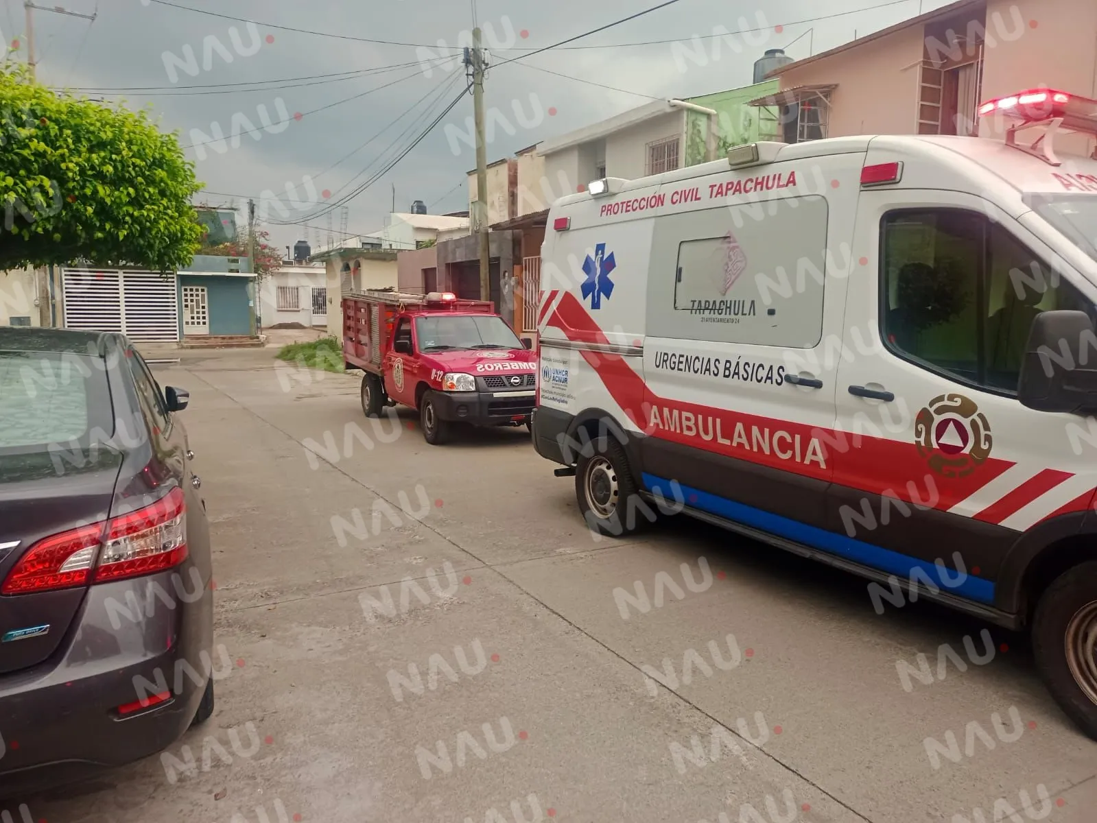 Recibió una descarga eléctrica en Solidaridad 2000