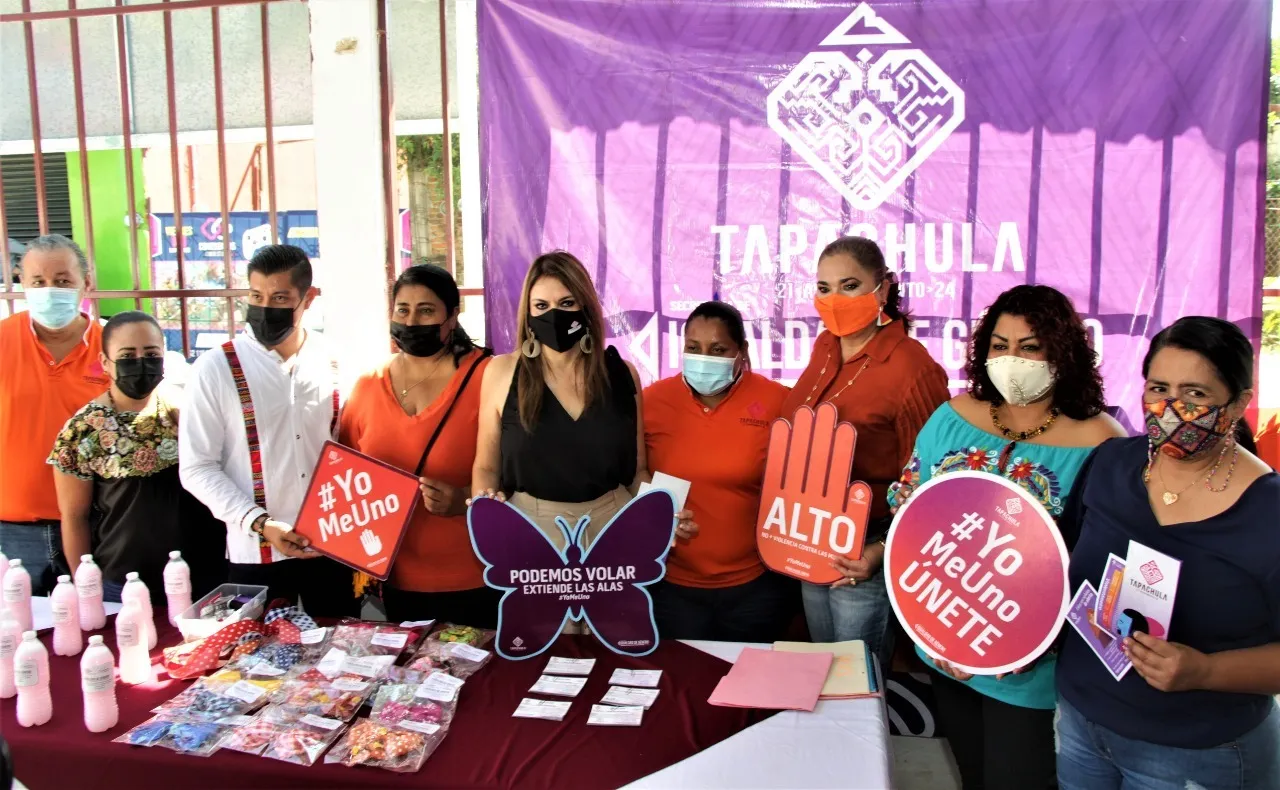 SE REALIZA PROGRAMA “MUJER, ESTAMOS CONTIGO” EN LOMAS DEL SOCONUSCO