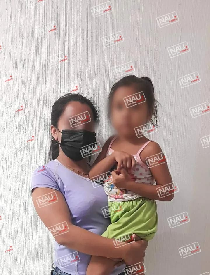 Recuperan a menor sustraída en Huehuetán.