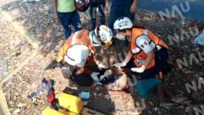 Los niños exponen su vida al pedir una moneda en los semáforos