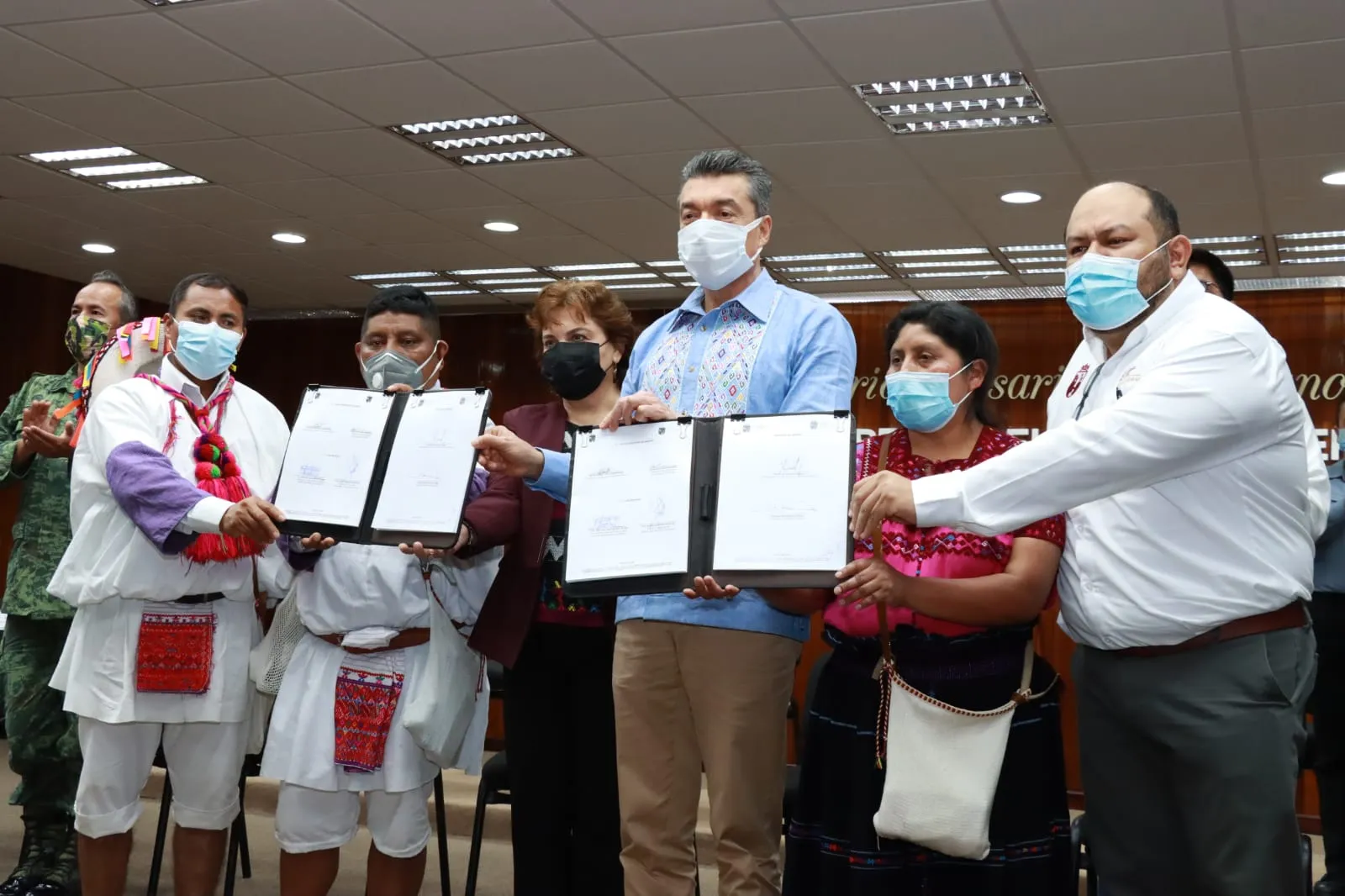 Entregan predio a 115 comuneros de Aldama, en un acto de justicia social que abona a la paz en Chiapas