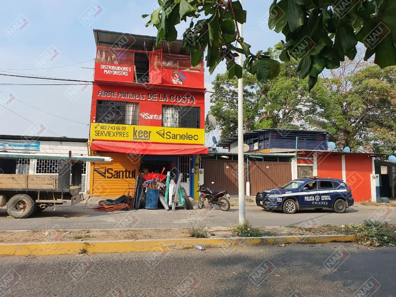 Asaltan Ferrepintura de la Costa de Vida Mejor