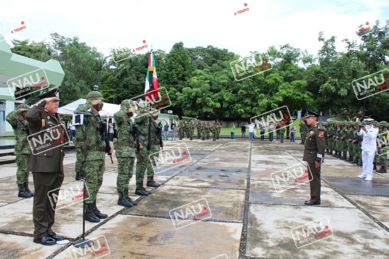 Presentan a nuevo comandante de la 36 zona militar en Tapachula.