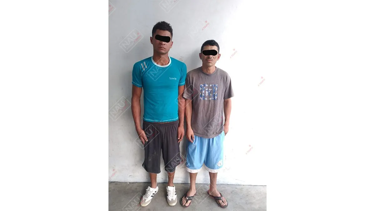 Detienen a líderes de la Banda Barrio 18 con varias dosis de marihuana