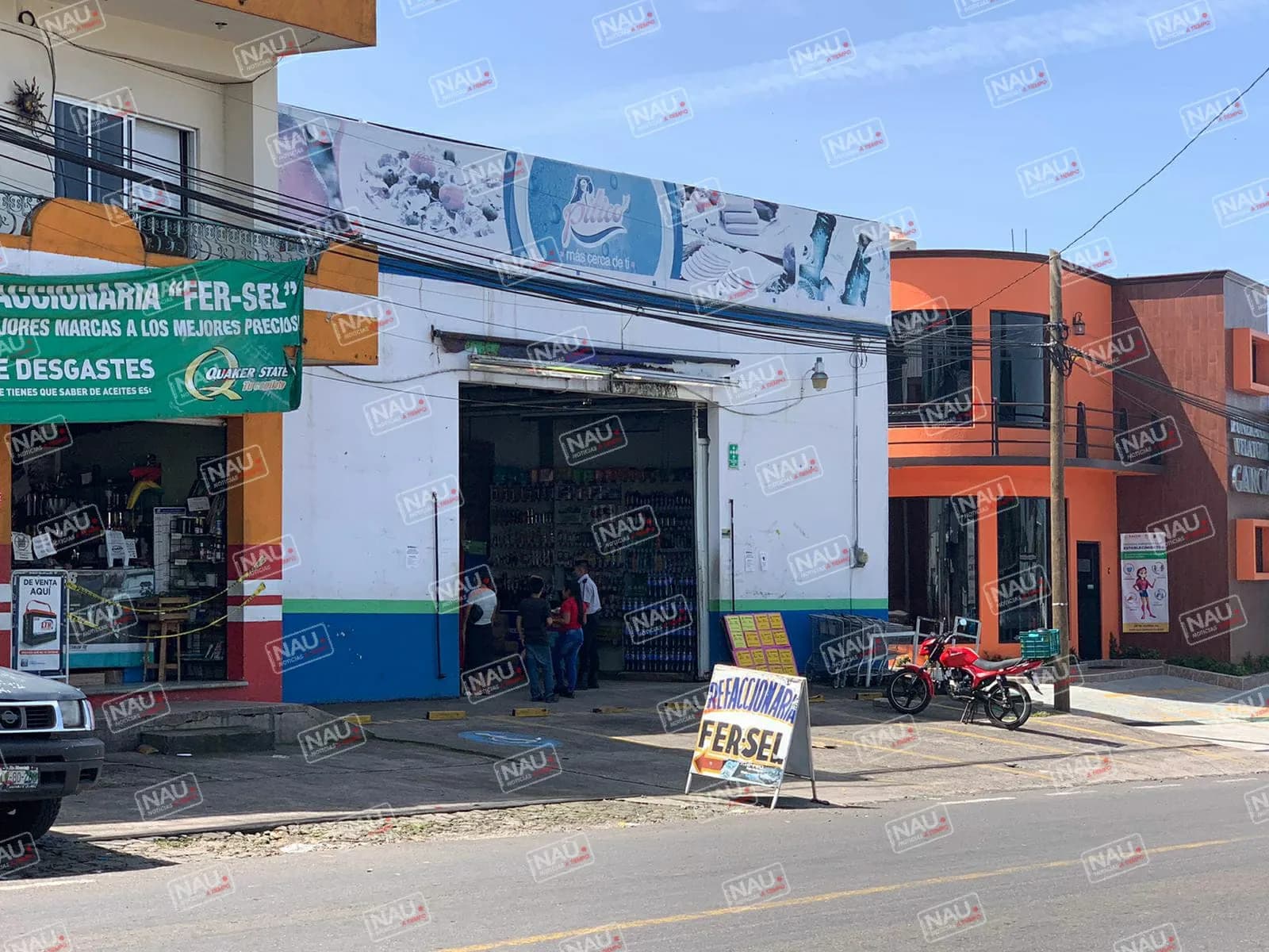 Dos sujetos abordo de una motocicleta asaltan tienda “Piticó” ubicada en Cacahoatán.