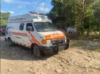 Motociclista resulta lesionado tras accidente en Tapachula