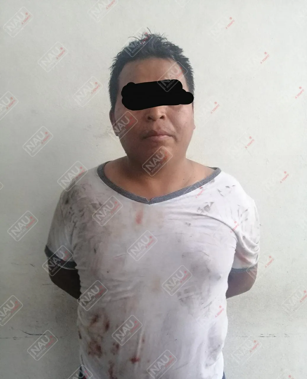 Detienen a presunto asaltante en la colonia Xochimilco