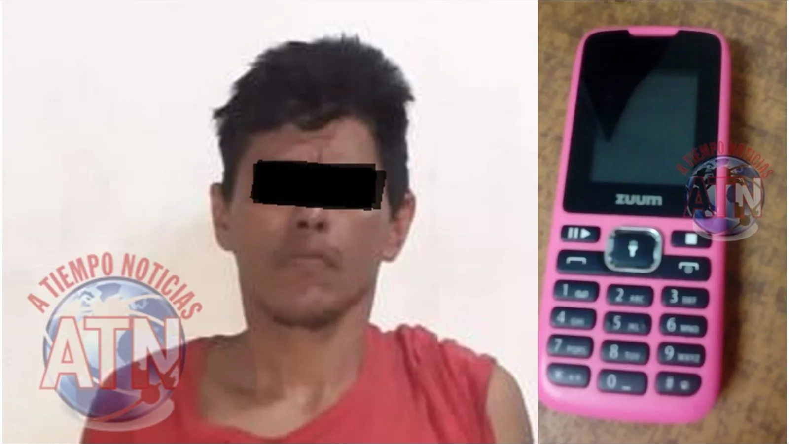 Detienen a sujeto acusado de robo de un celular