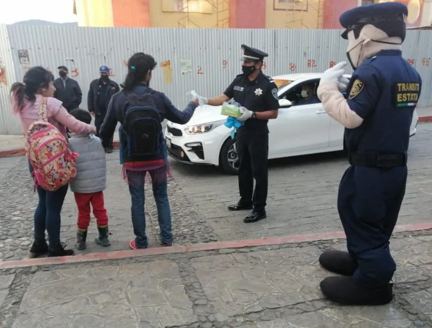 Se suma SSyPC a campaña estatal de prevención del COVID-19 en Chiapas