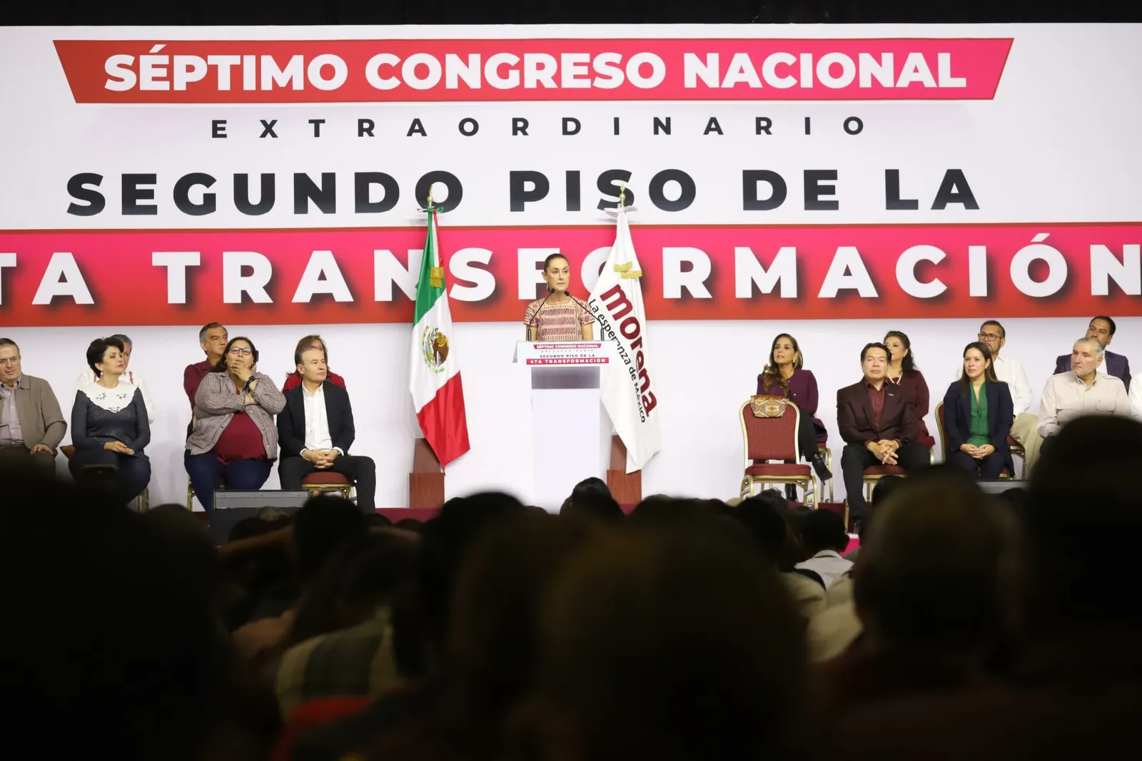 Participa Rutilio Escandón en el Séptimo Congreso Nacional Extraordinario de Morena y felicita al nuevo Comité Nacional