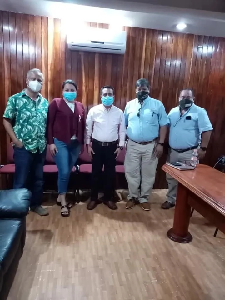 El día de ayer el Alcalde Isaías Verdugo Roblero, sostuvo una reunión con representantes de la CONANP.