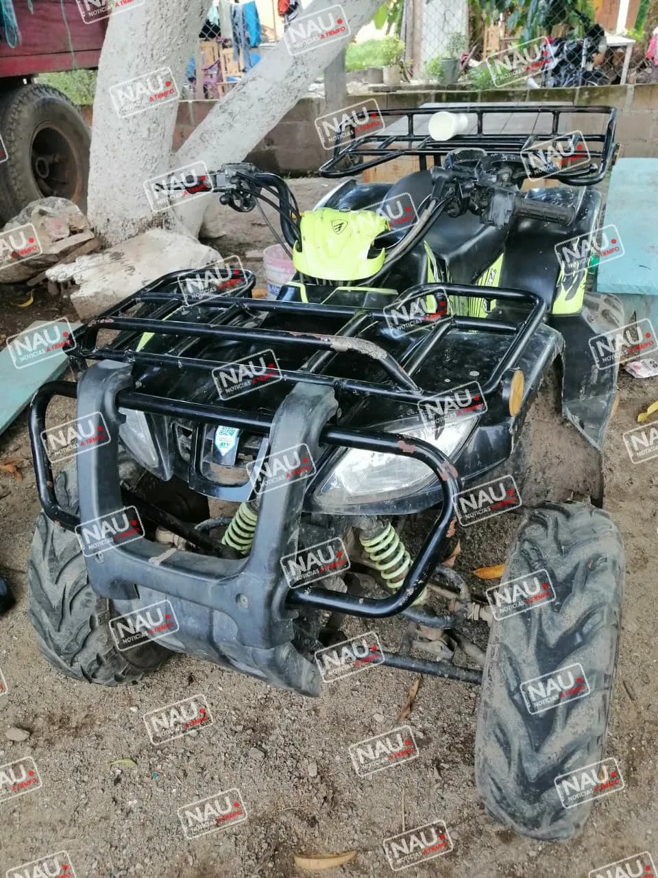Muere mujer al caer de una cuatrimoto.