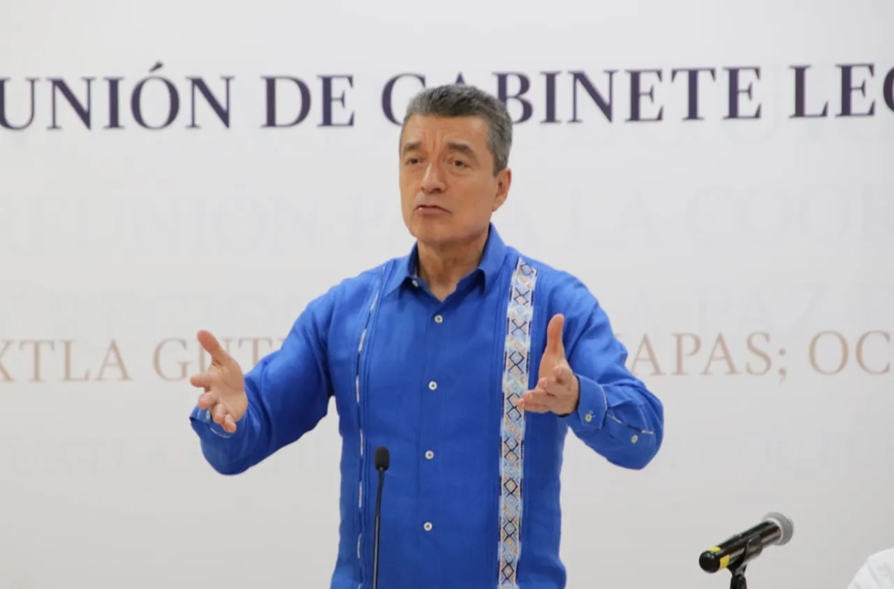 Pide Rutilio Escandón a integrantes del Gabinete realizar un proceso de transición en orden y con transparencia