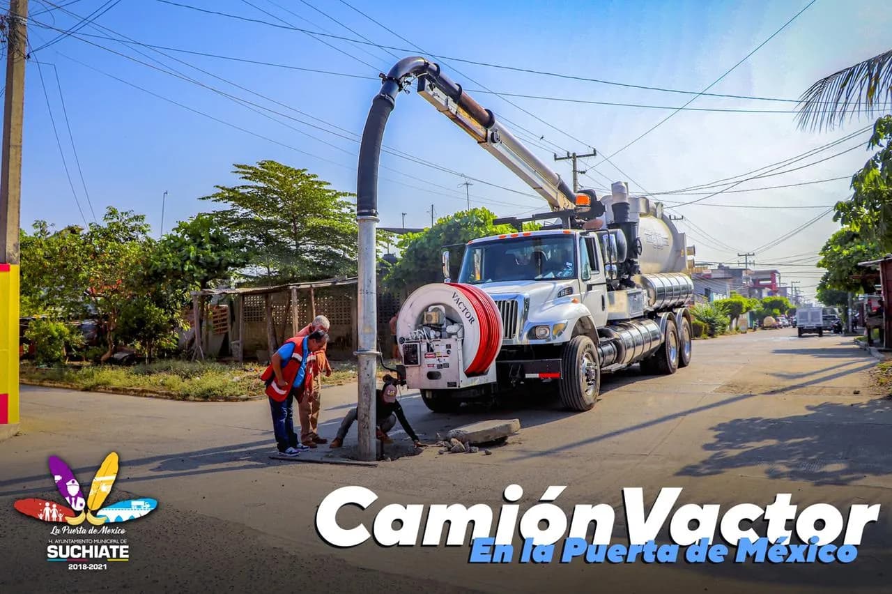 UNIDAD VACTOR, RESUELVE QUEJAS DE LA POBLACIÓN EN MATERIA DE LIMPIEZA, DESAZOLVE DE DRENAJES Y ALCANTARILLAS