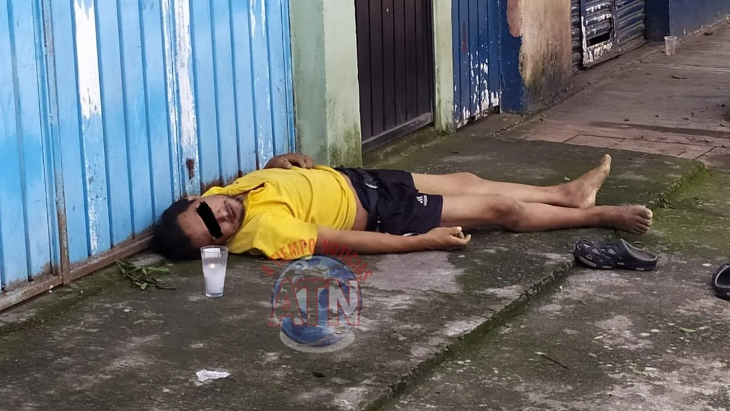 Falleció en la vía publica