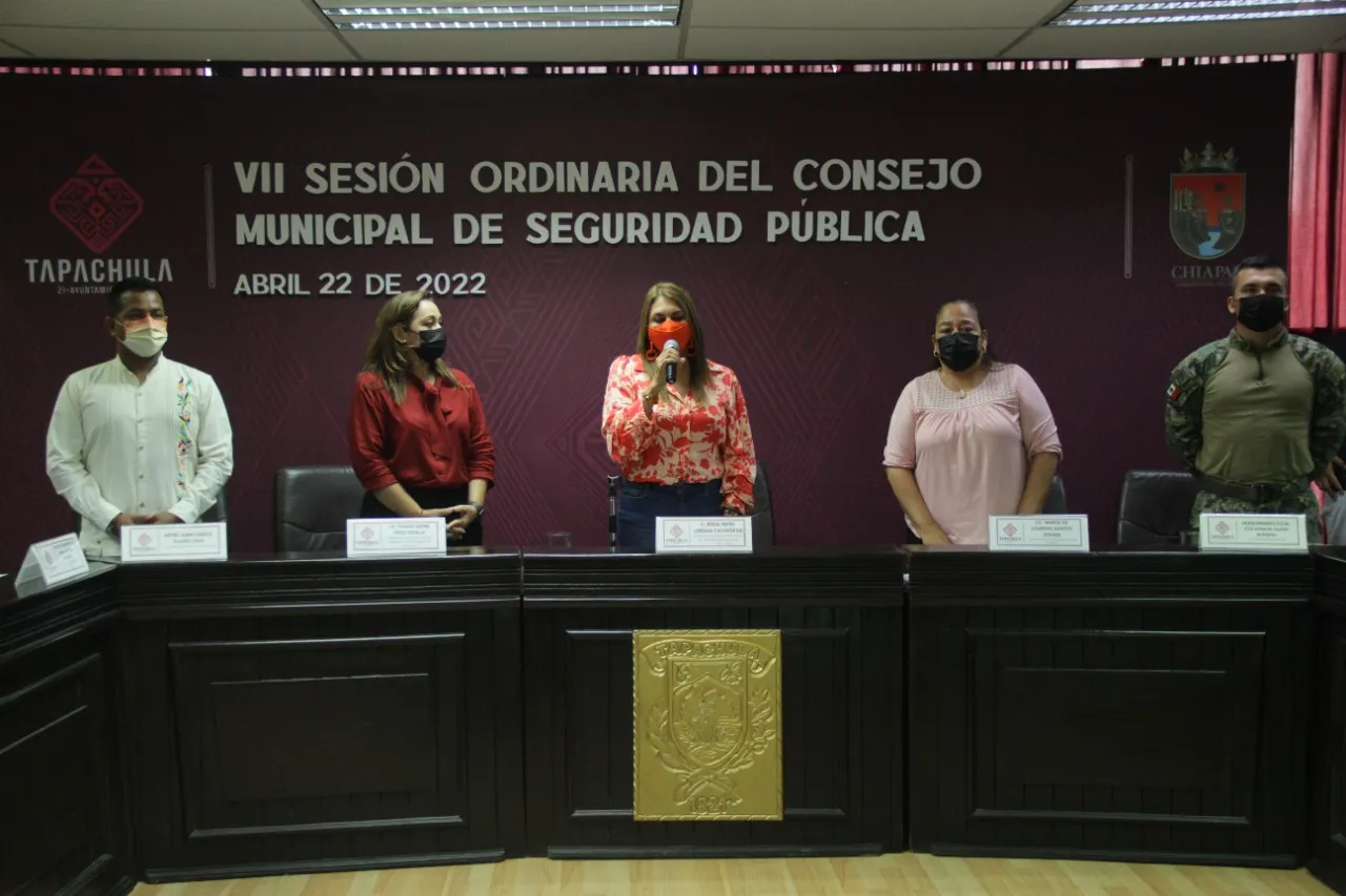 MEJORA 6.5% LA PERCEPCIÓN DE SEGURIDAD EN TAPACHULA