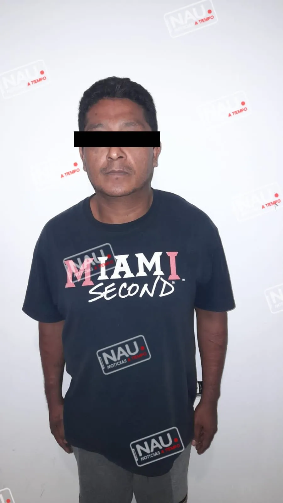 Detienen a presunto asaltante de tienda Oxxo.