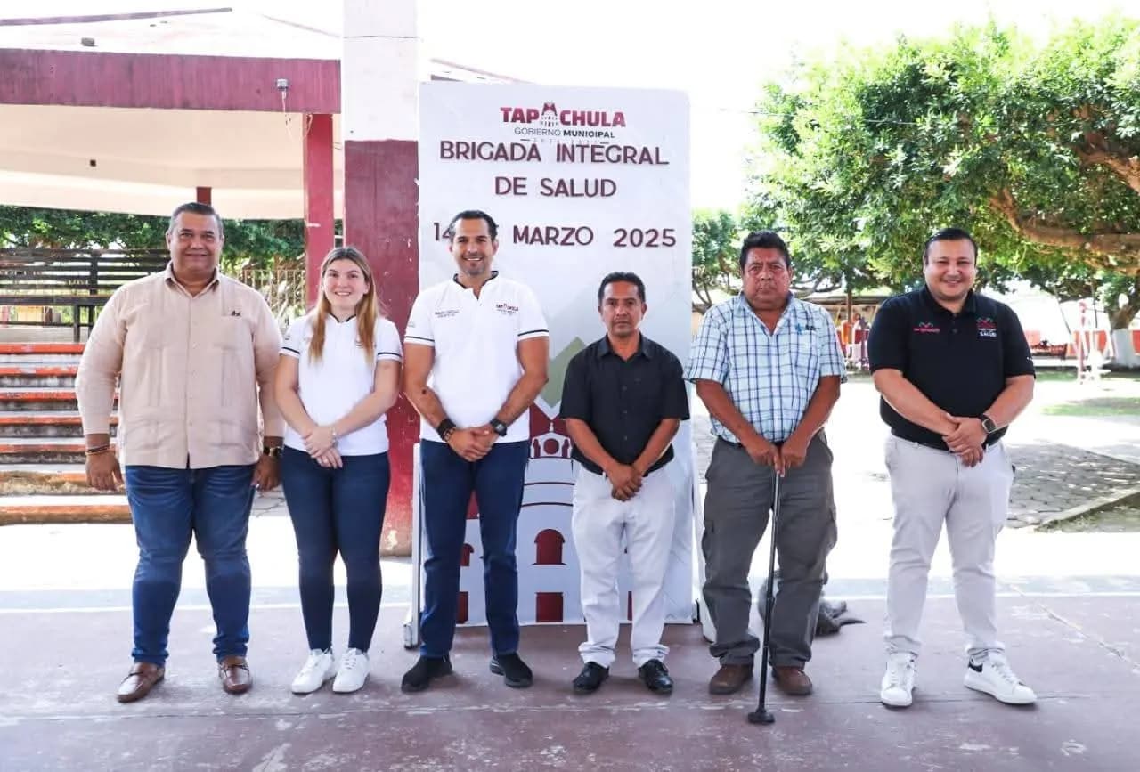 SALUD Y DEPORTE MUNICIPAL REALIZAN BRIGADA INTEGRAL SANITARIA EN EJIDO FELIPE CARRILLO PUERTO