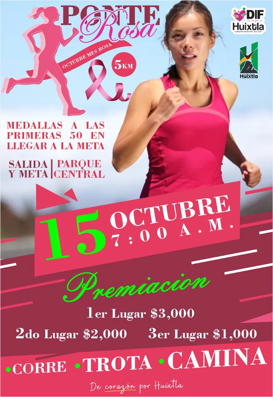 Ponte Rosa “Corre, trota, camina”