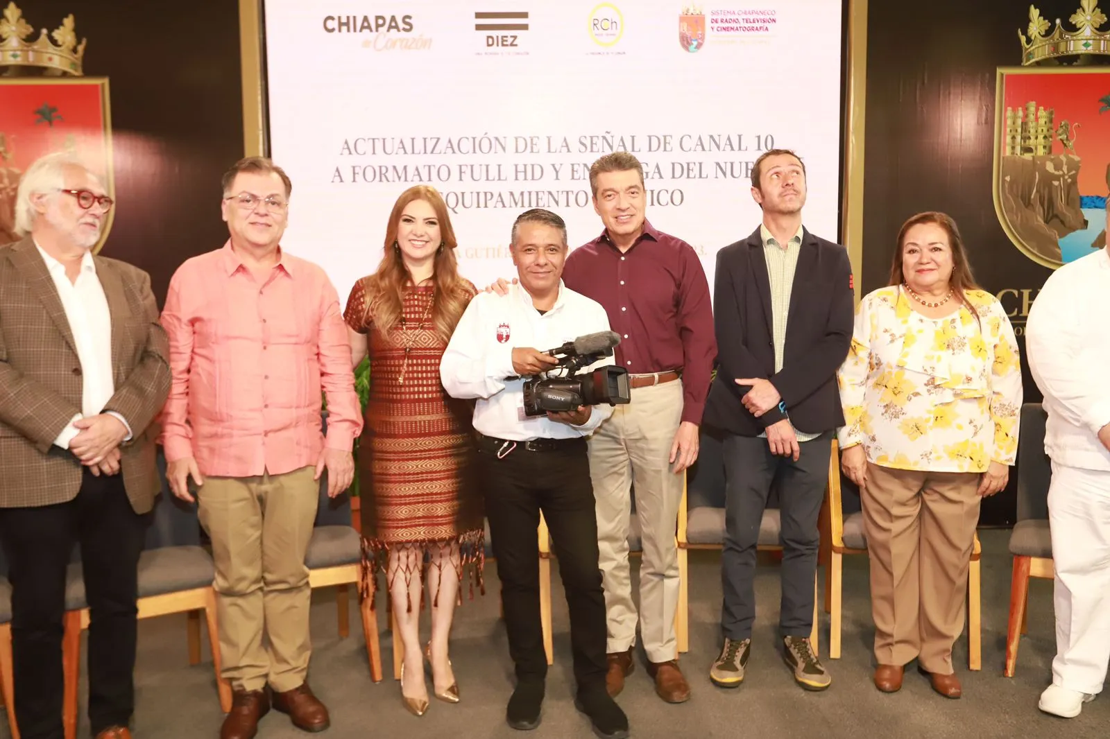 Rutilio Escandón transforma el Canal 10 con la actualización de la señal a formato Full HD