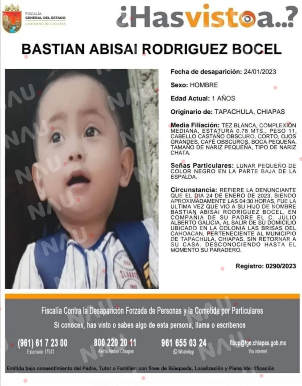 Desesperada madre busca a su hijo