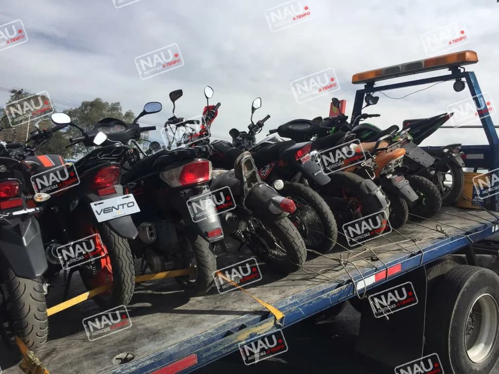En operativo de vialidad y tránsito municipal aseguran 219 motocicleta en el mes de junio.