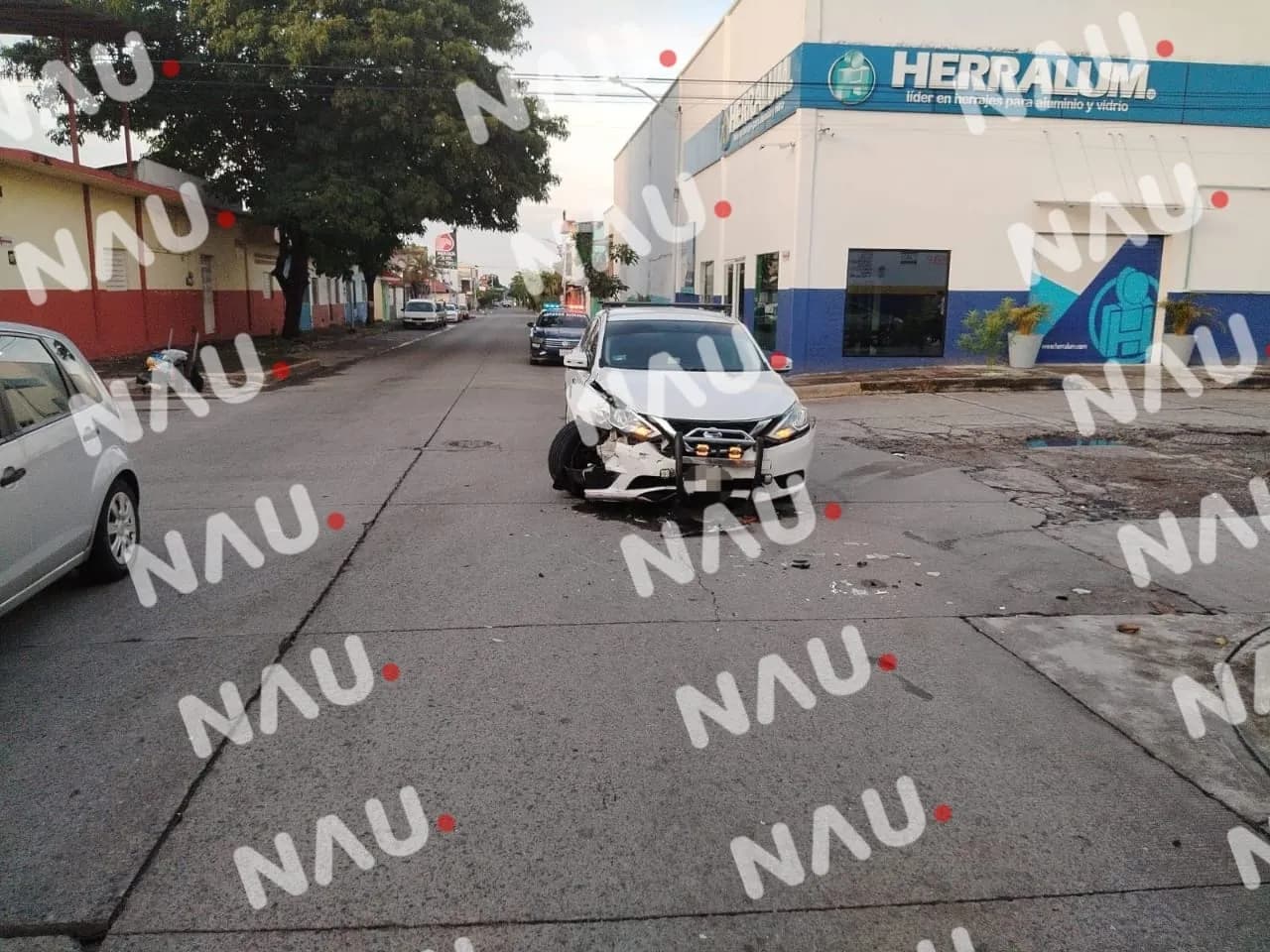 Accidente Vial en Tapachula Deja Solo Daños Materiales