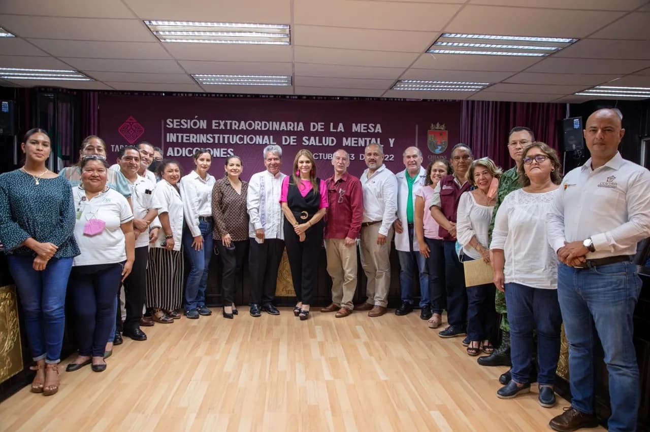 CON LA PRESENCIA DE CONADIC SE REALIZA SESIÓN EXTRAORDINARIA DE LA MESA INTERINSTITUCIONAL DE SALUD MENTAL Y ADICCIONES