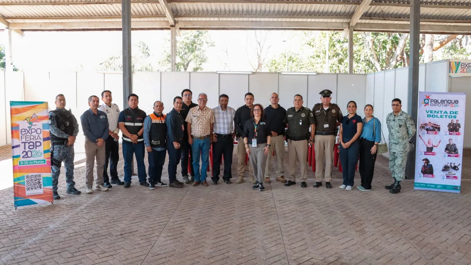 ESTABLECEN PLAN OPERATIVO DE SEGURIDAD EN LA EXPO FERIA TAPACHULA 2026