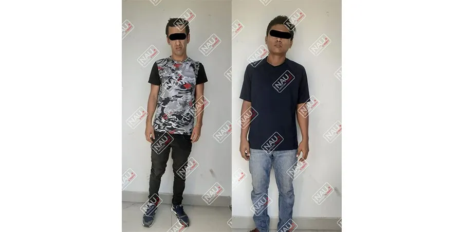 Detienen a dos presuntos distribuidores de marihuana la banda del Nica