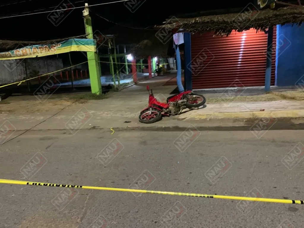 Una persona falleció al derrapar la motocicleta en que se desplazaba