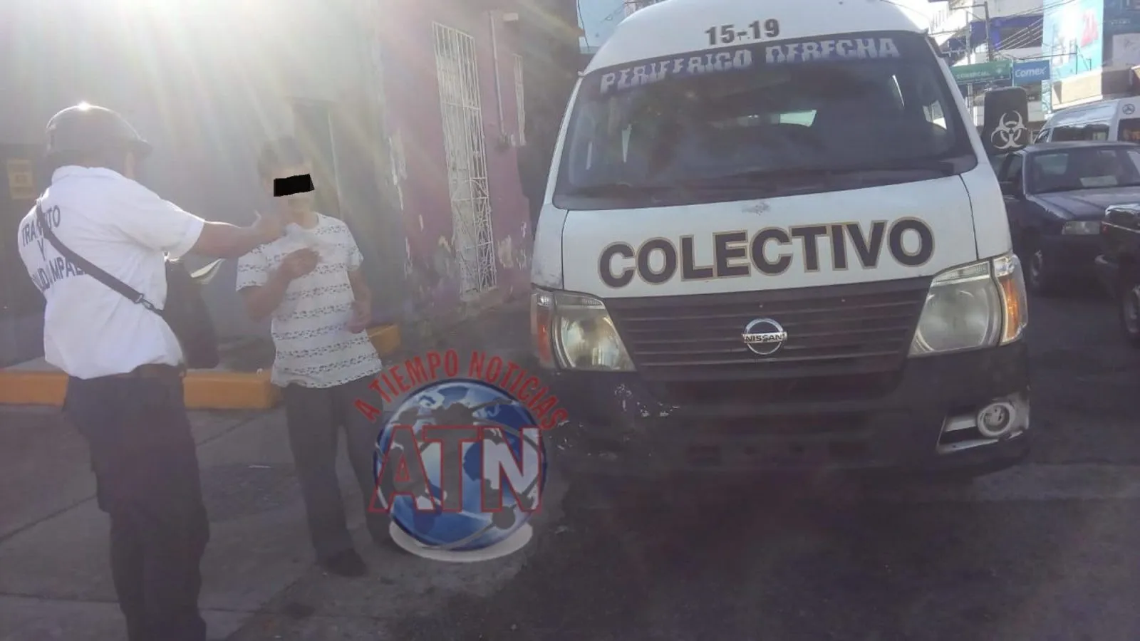 Sancionan a tres conductores de combis de Pasaje en Tapachula