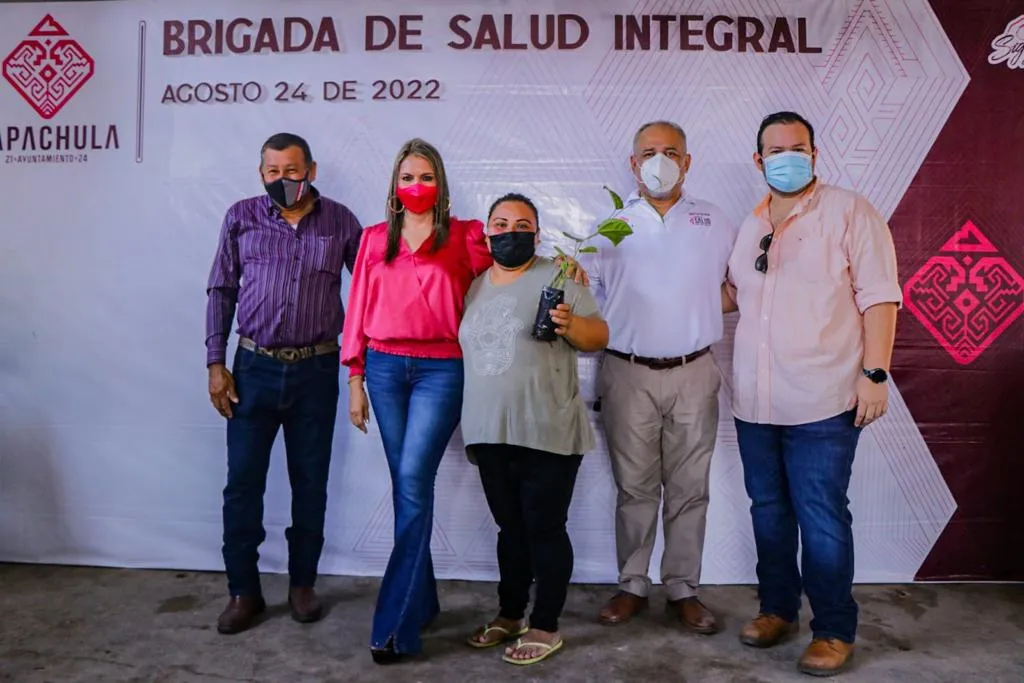 CON ACCIONES DE SALUD PROTEGEMOS A LOS TAPACHULTECOS: ROSY URBINA