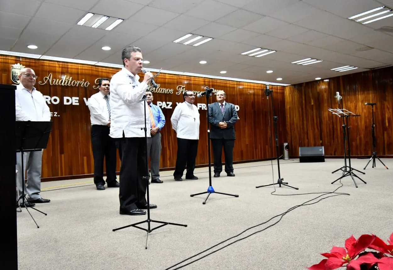 Asiste Ismael Brito a “Encuentro de Voces por la Paz y la Fraternidad”