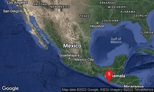 POCO PERCEPTIBLE SISMO DE MAGNITUD 5.4 EN TAPACHULA