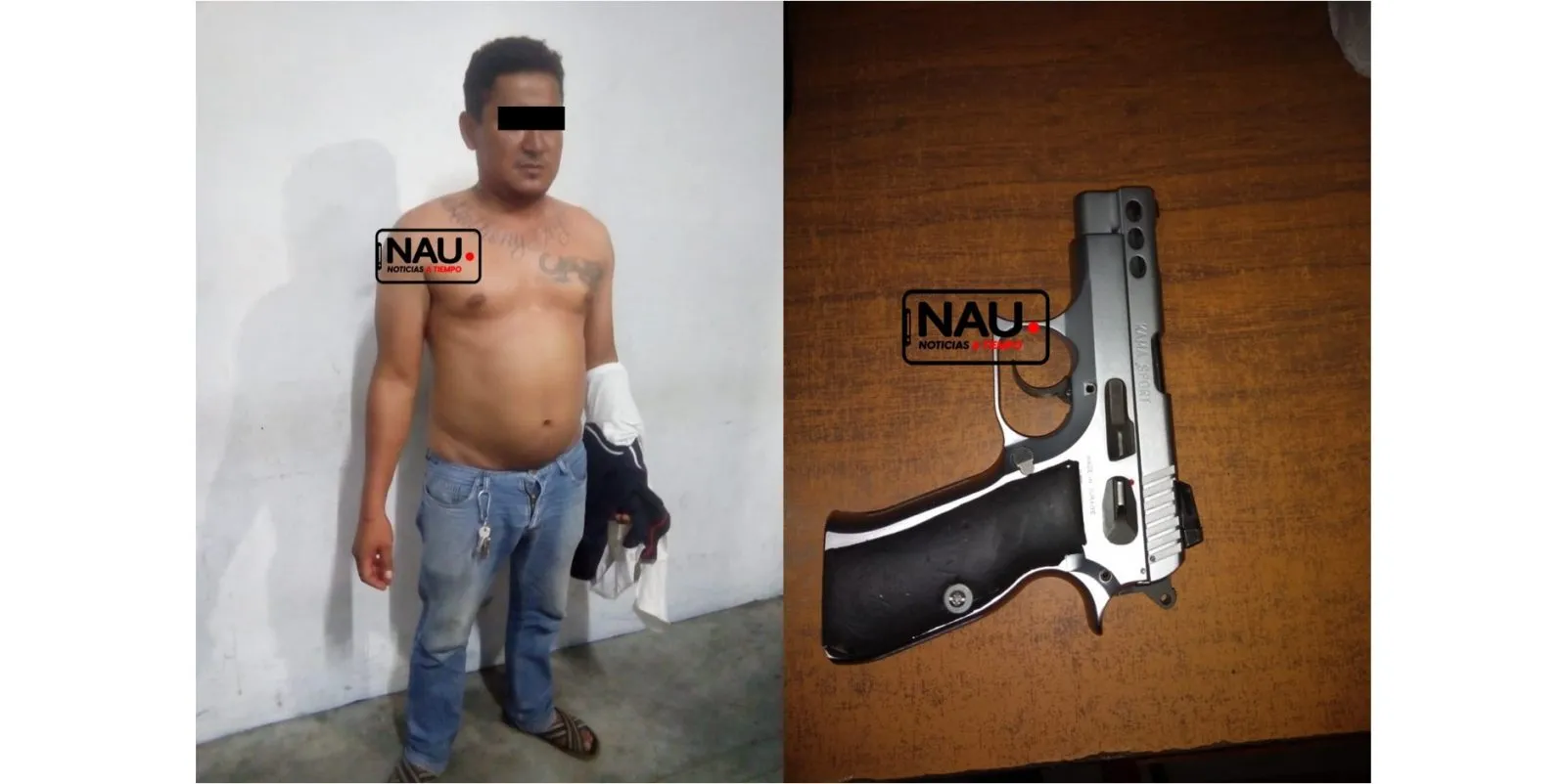 Realizaba disparos dentro de una cantina en Barra Cahoacán