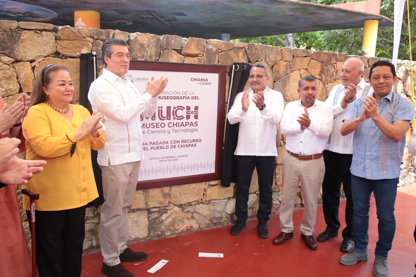 Inaugura Rutilio Escandón nueva museografía del Museo Chiapas de Ciencia y Tecnología