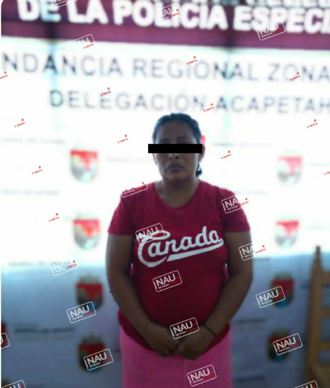 Vinculan a proceso a mujer por participación de extorsión en la costa de Chiapas.