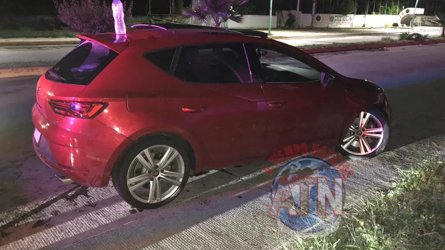 Vehículo fue impactado frente al ITT