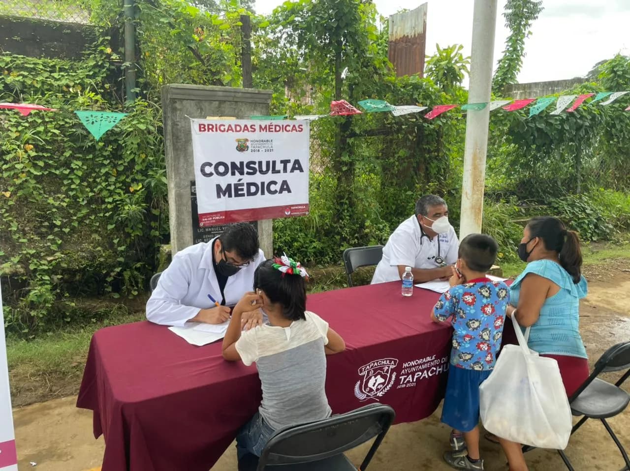 AYUNTAMIENTO DE TAPACHULA LLEVA BRIGADAS DE SALUD INTEGRAL A COMUNIDADES RURALES