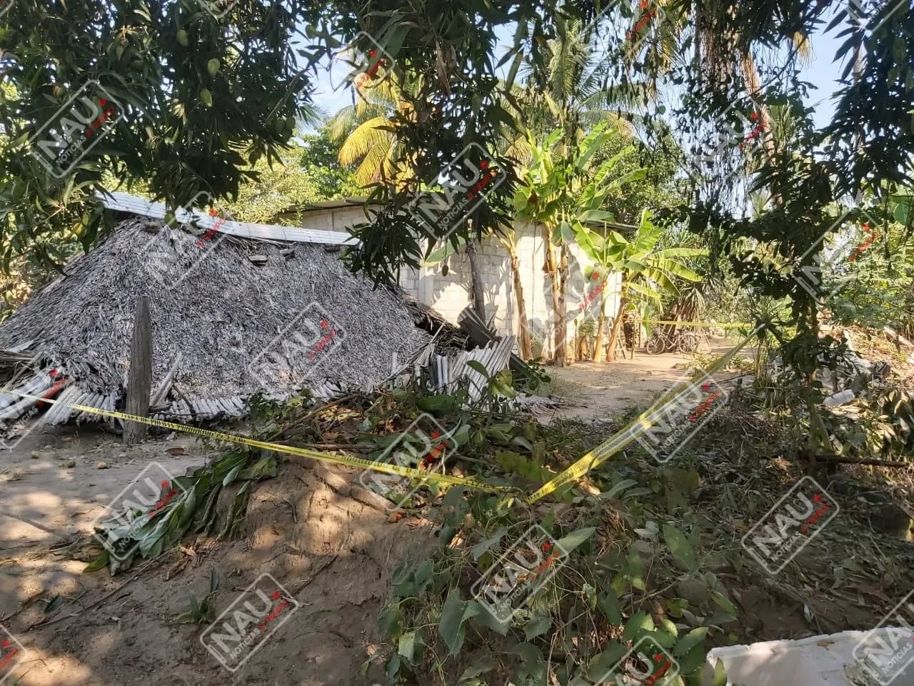 Asesinado de tres balazos y acuchillado localizan a un joven en Suchiate