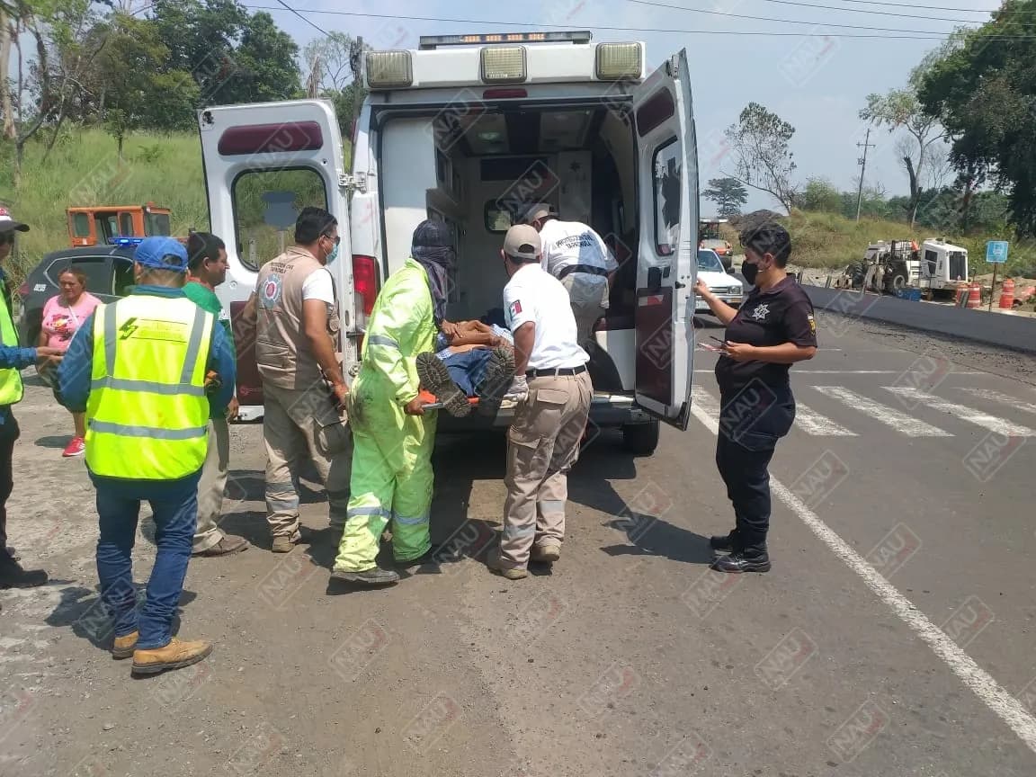 Maestro de obra se desmayó