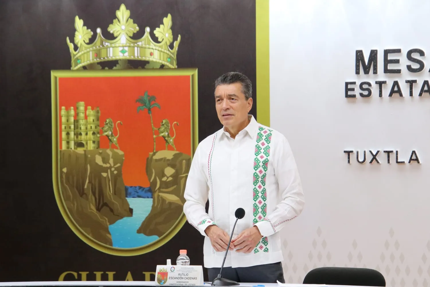 Desde hace 199 años, en Chiapas caminamos con el orgullo de ser mexicanos: Rutilio Escandón